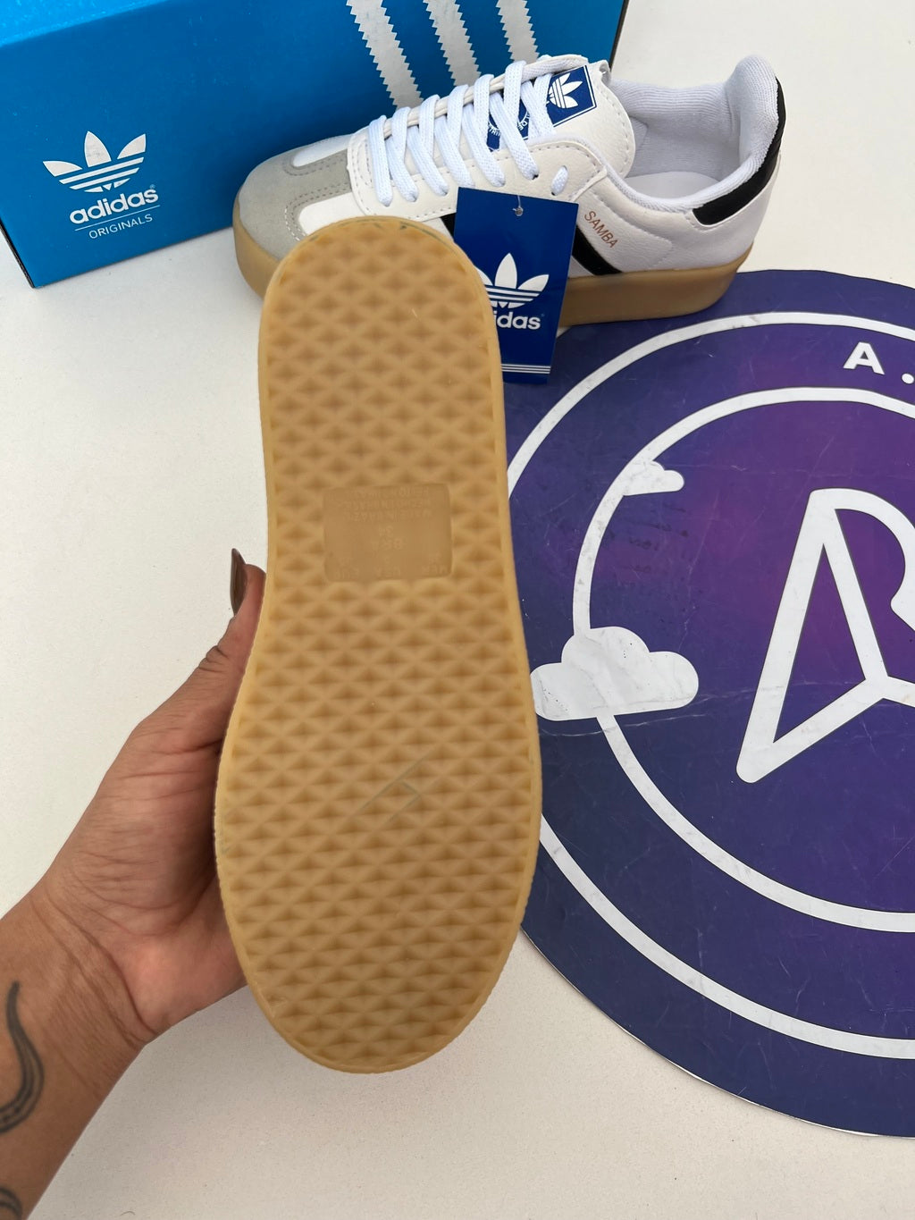 Sambae - Branco/Preto