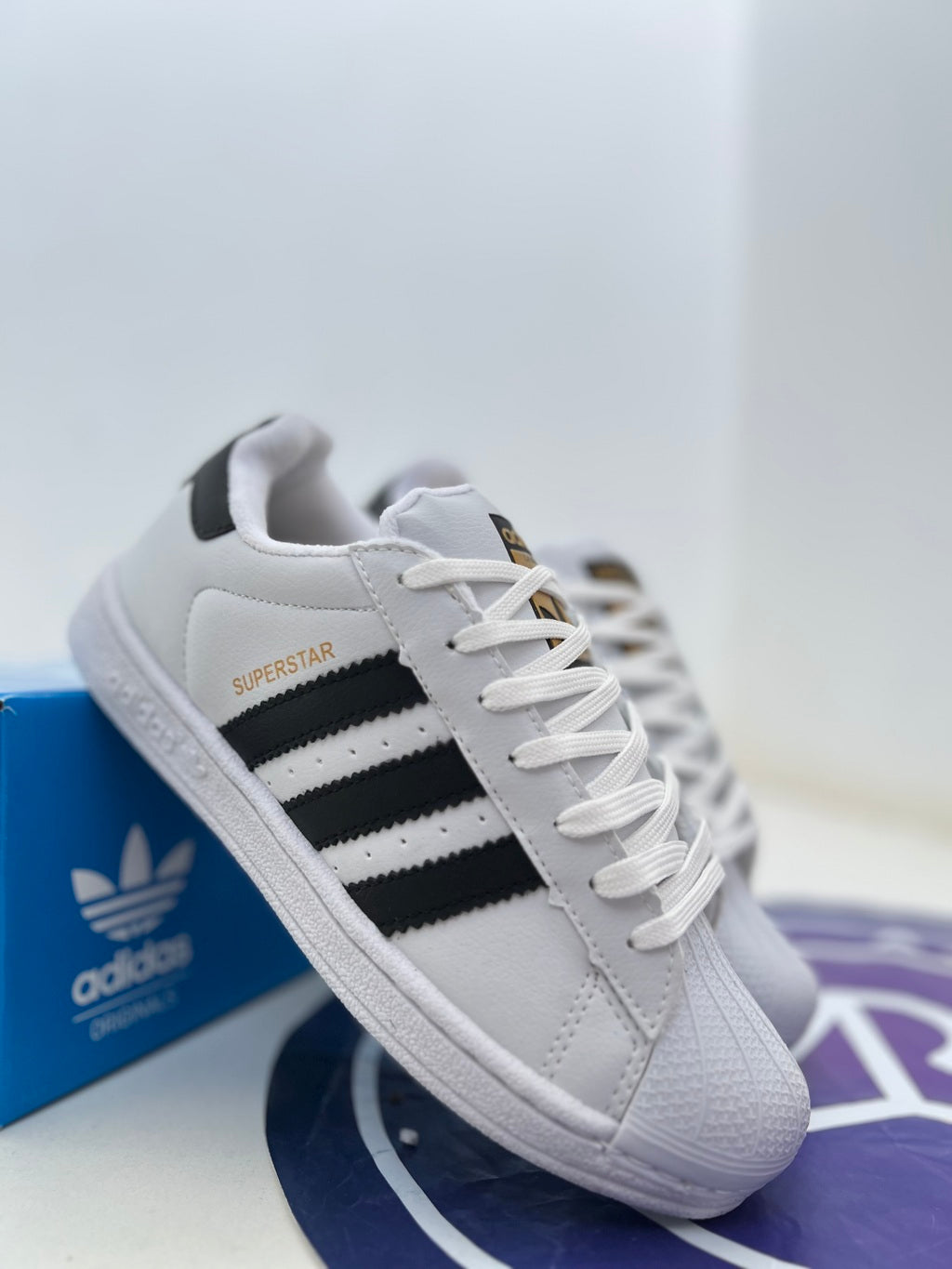 Superstar Premium - Branco/Preto