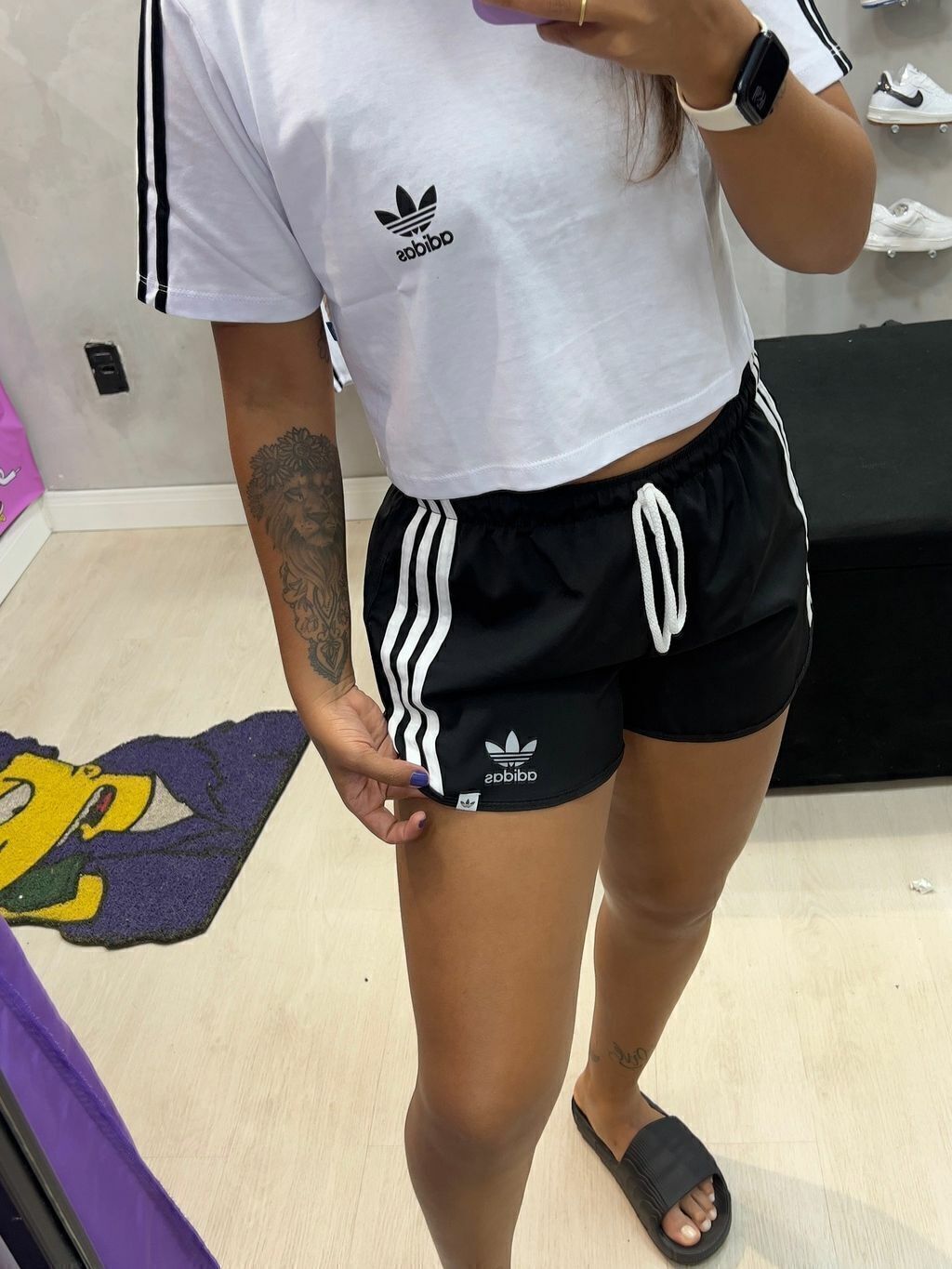 Shorts Tactel Retrô