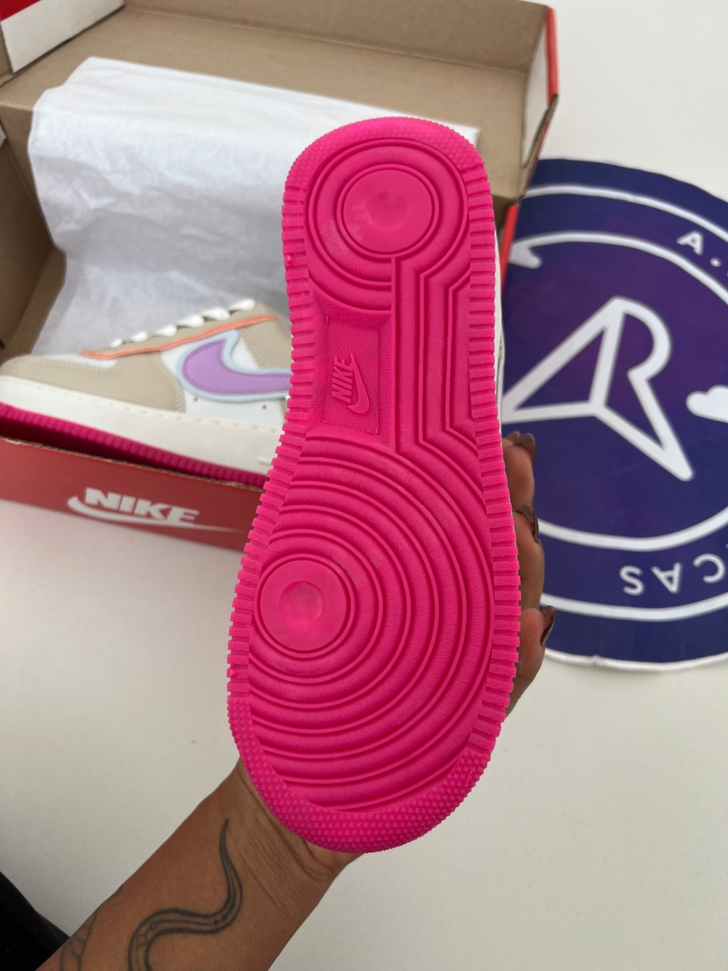 Shadow - Lilás/Bege