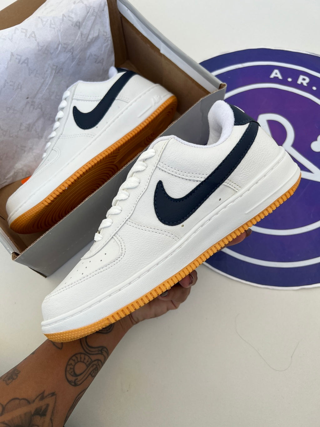 AF Premium - Branco/Azul