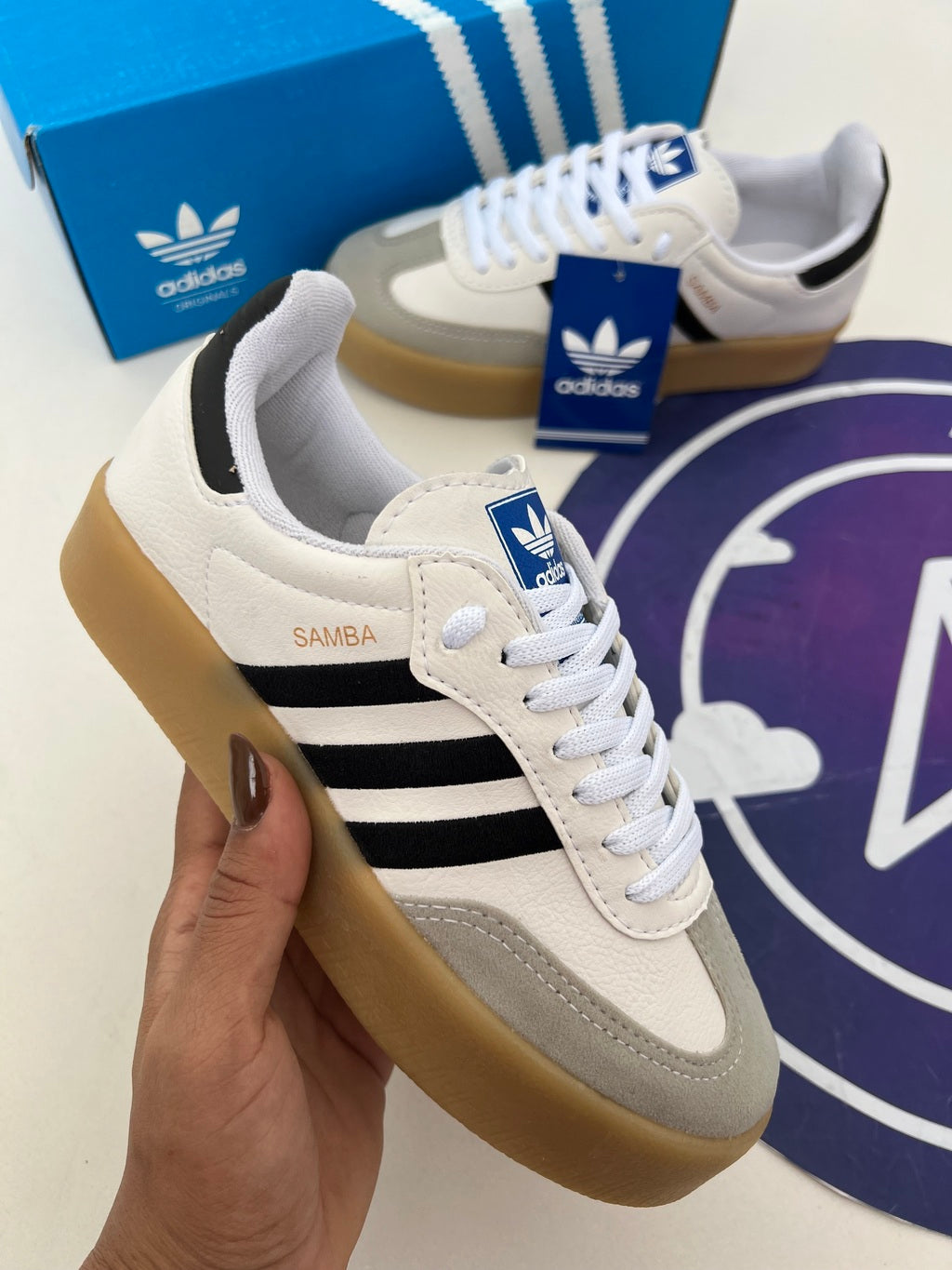 Sambae - Branco/Preto