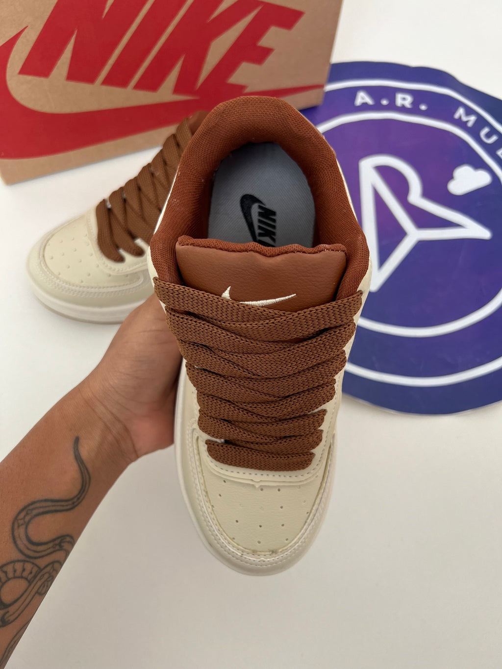 AF Básico - Shadow Bege/Marrom