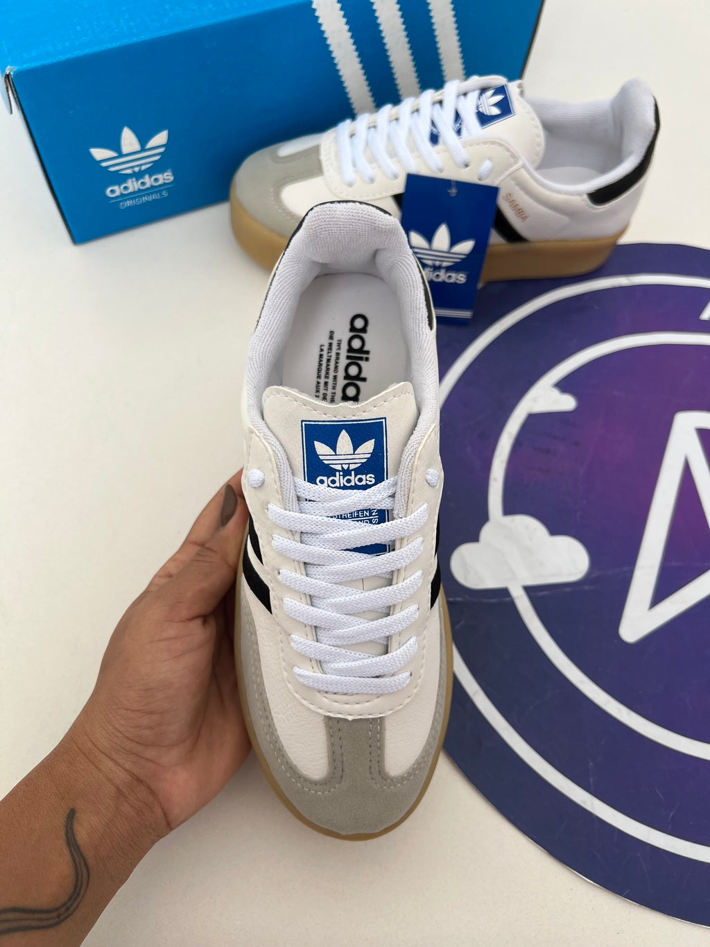 Sambae - Branco/Preto