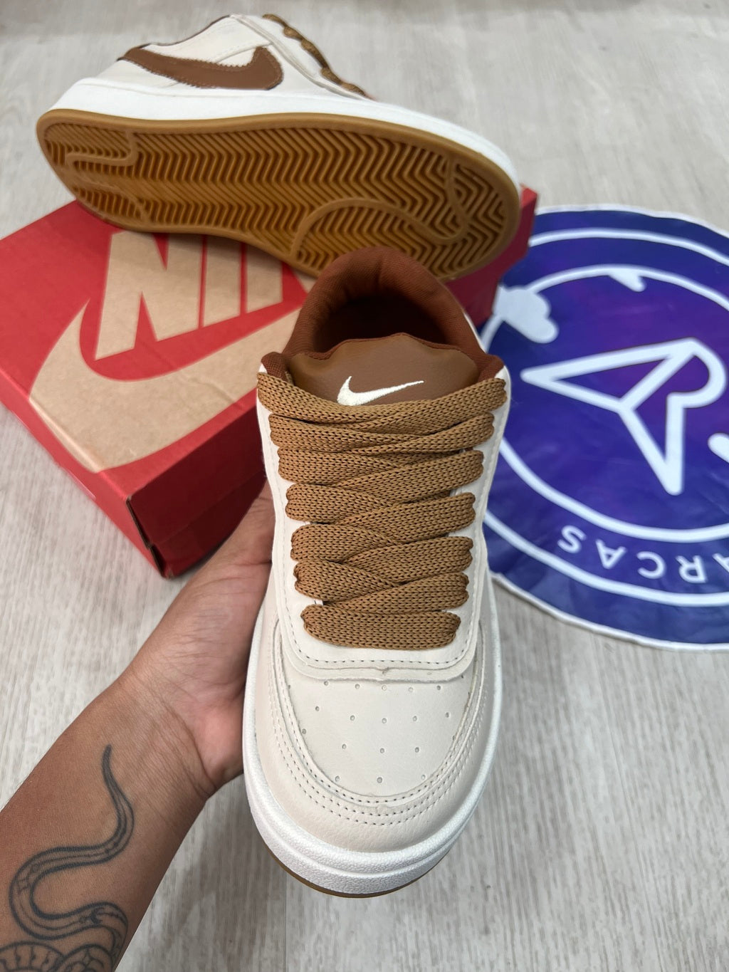 AF Básico - Shadow Bege/Marrom