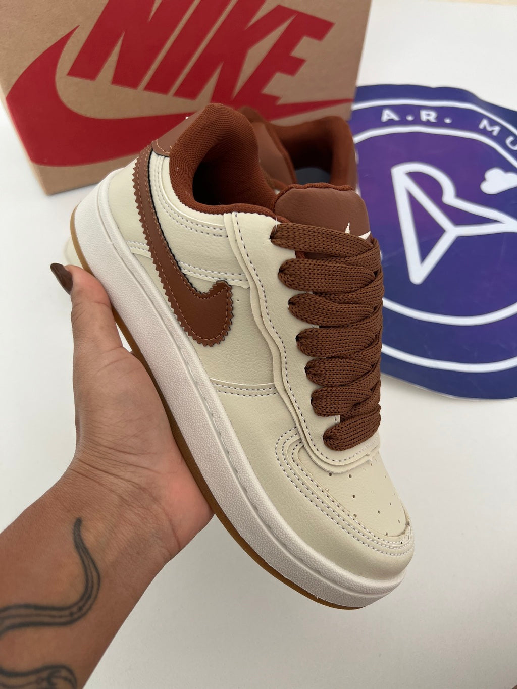 AF Básico - Shadow Bege/Marrom