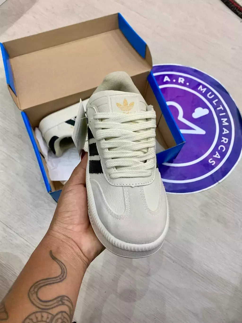 Samba XLG - Bege/Preto