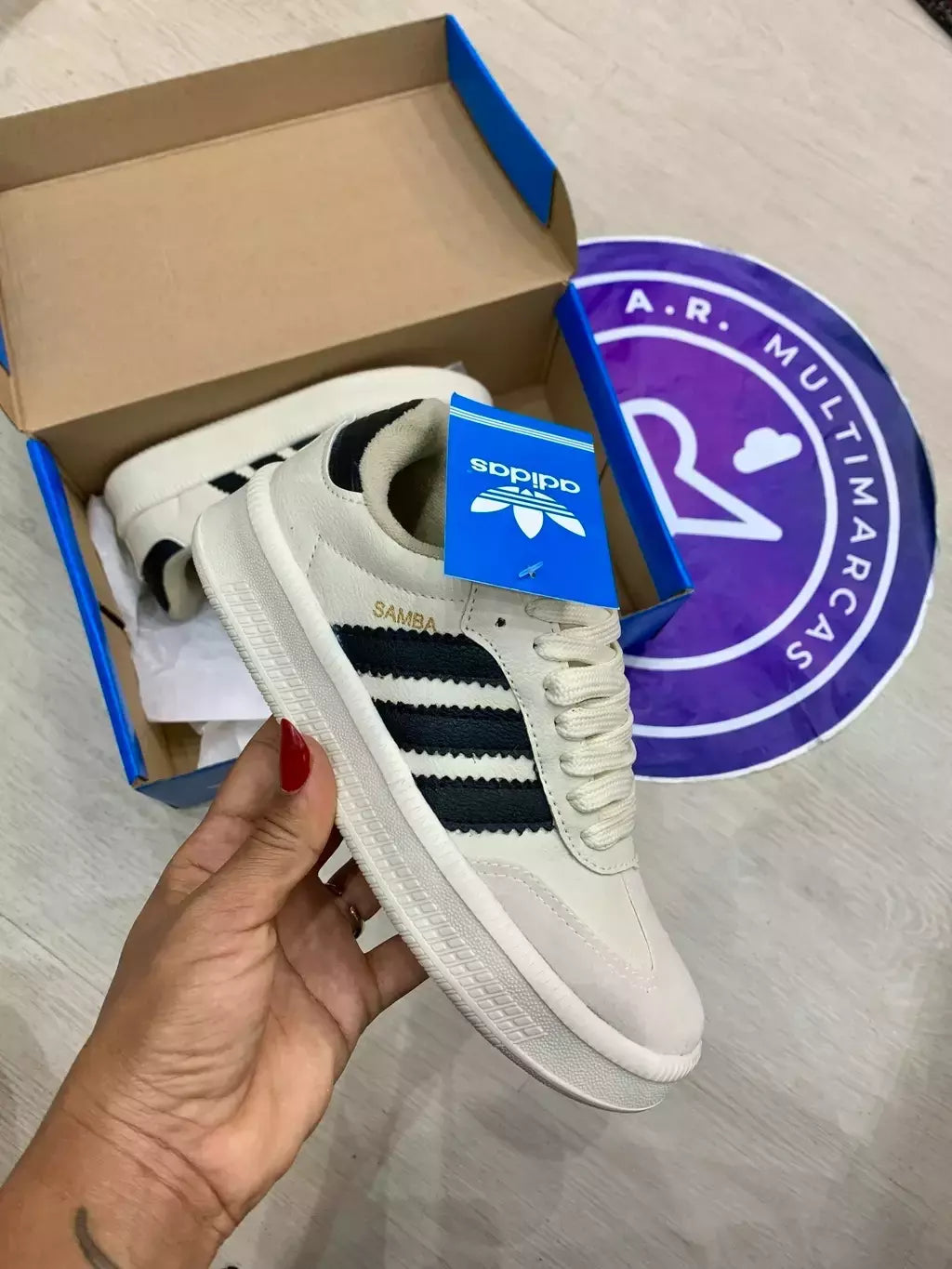 Samba XLG - Bege/Preto