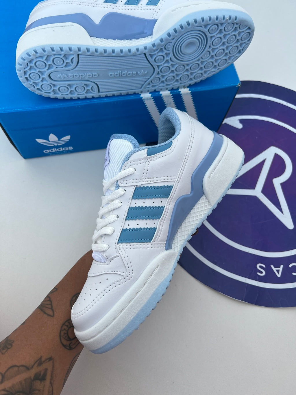 Forum Low - Branco/Azul