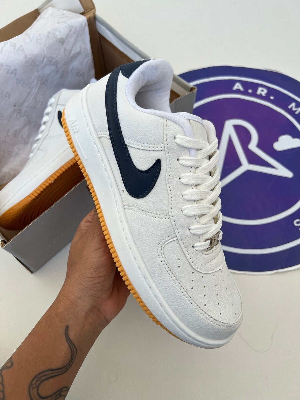 AF Premium - Branco/Azul