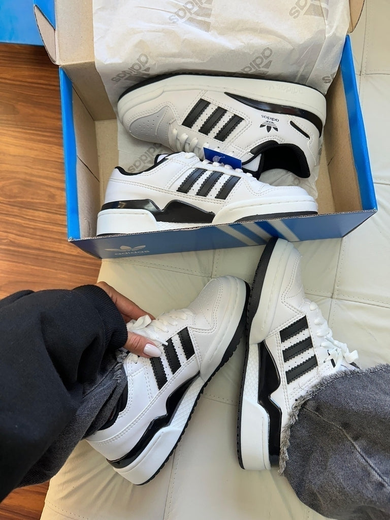 Forum Low - Branco/Preto