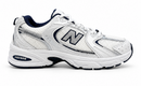 NB 530 - Branco/Azul Marinho