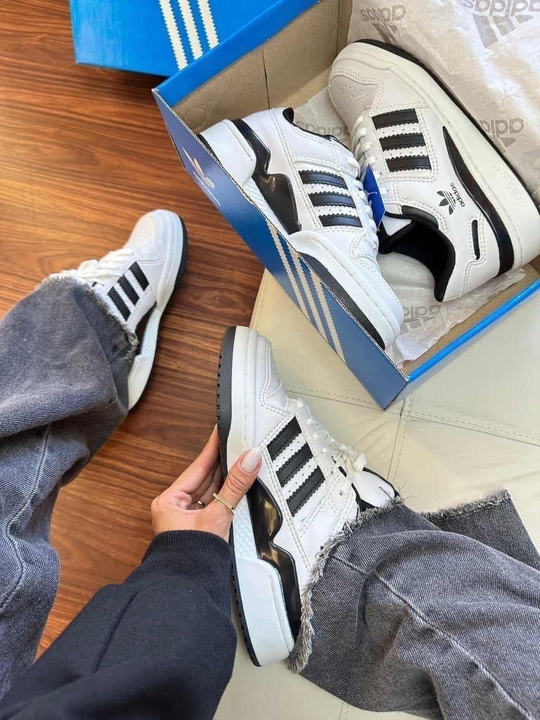 Forum Low - Branco/Preto