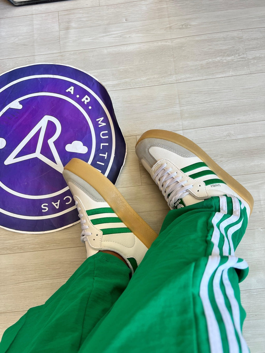 Sambae - Branco/Verde