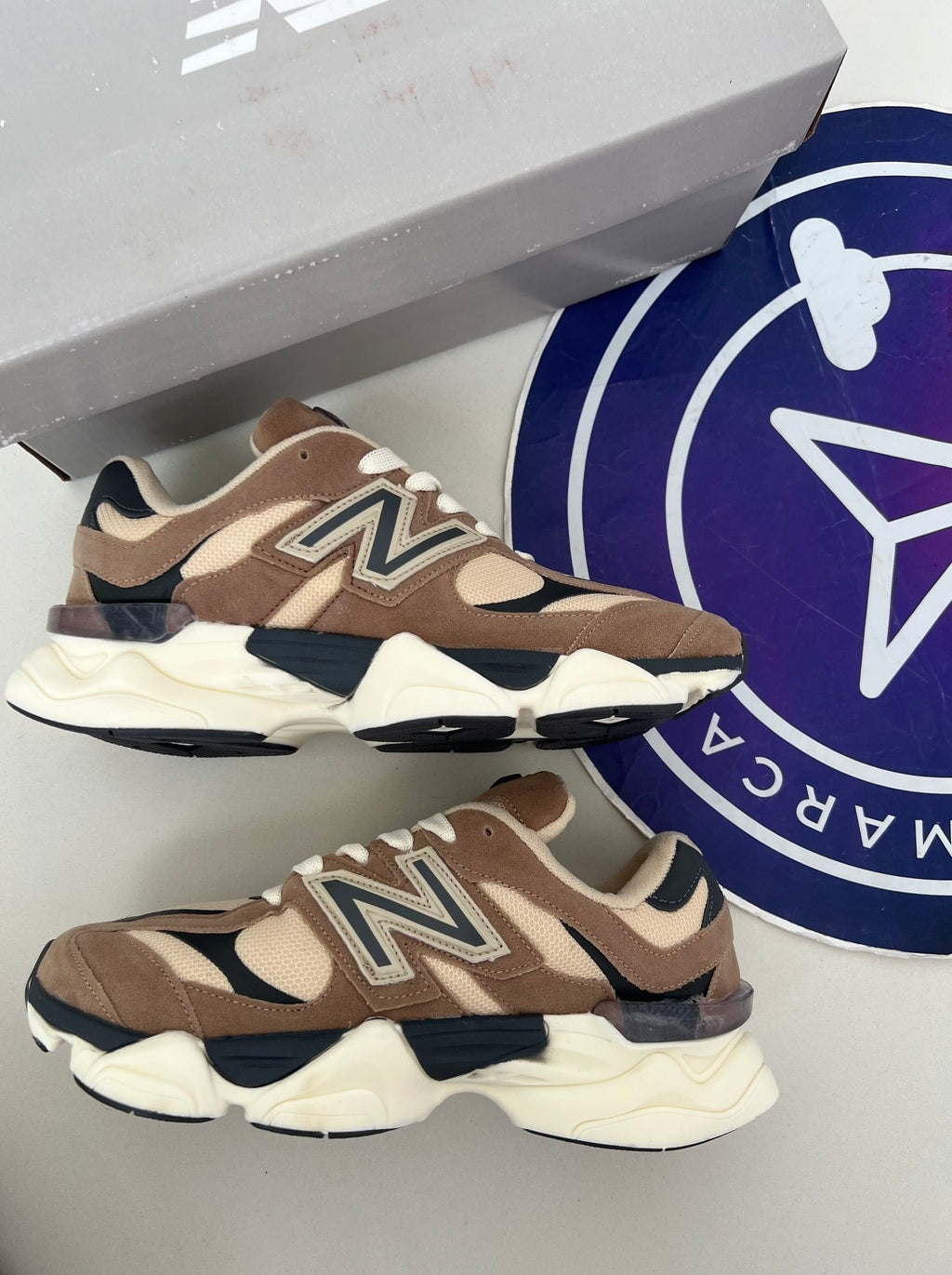 NB 9060 - Marrom/Bege