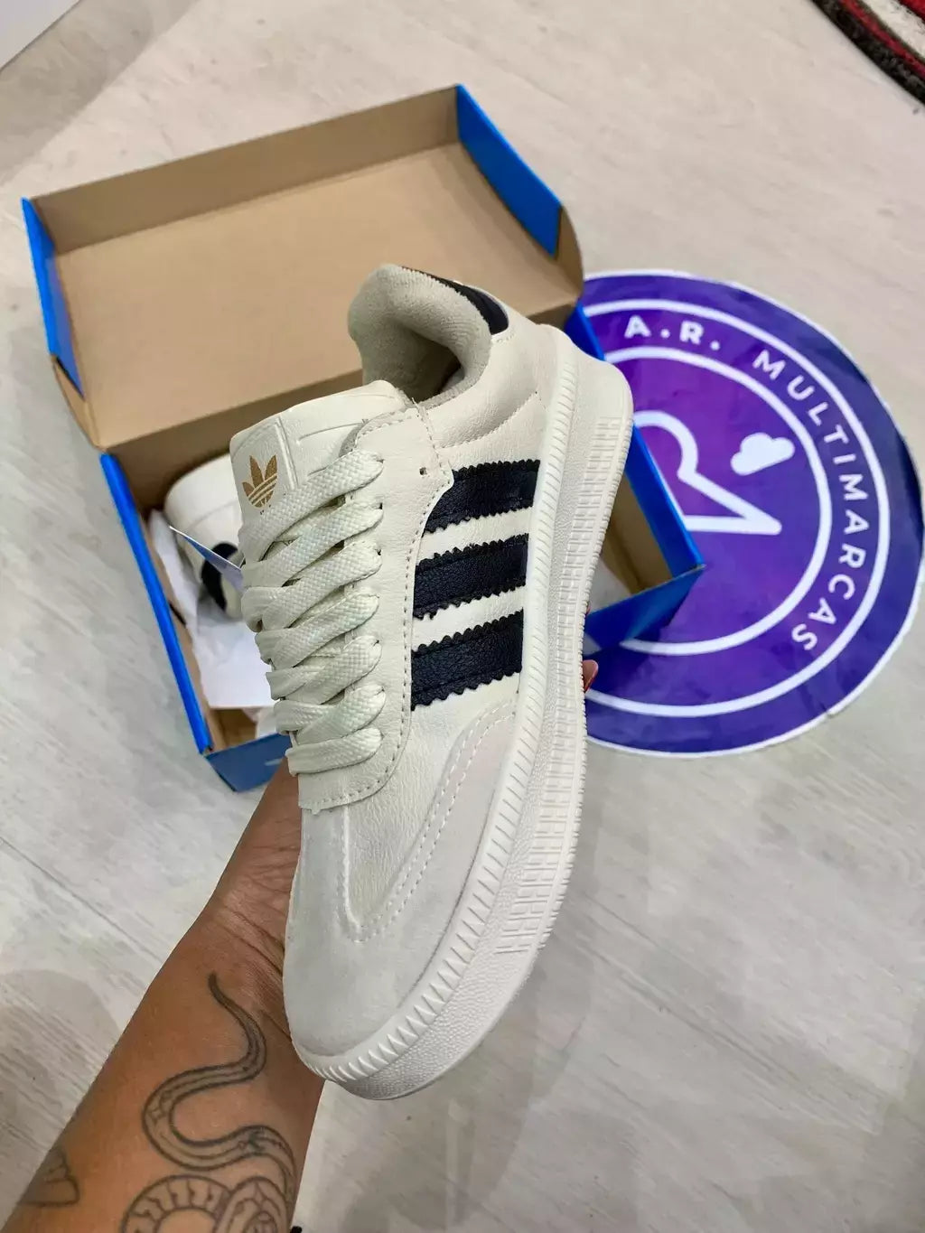 Samba XLG - Bege/Preto