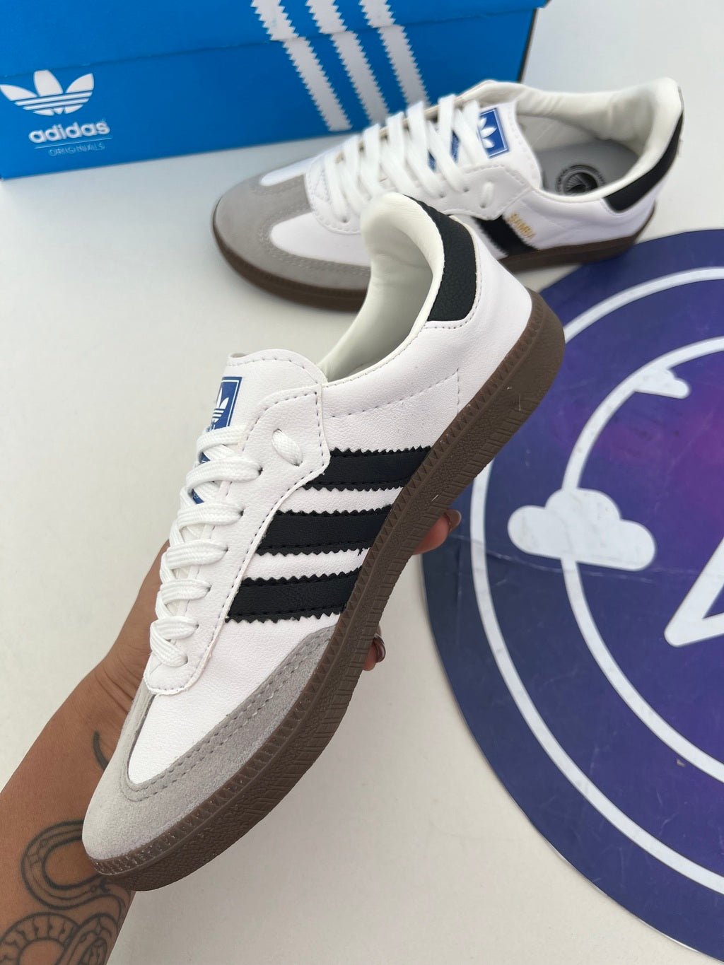 Samba - Branco/Preto