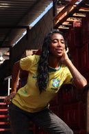 Camisa Unissex Jogador 2026 Tailandesa- Amarela