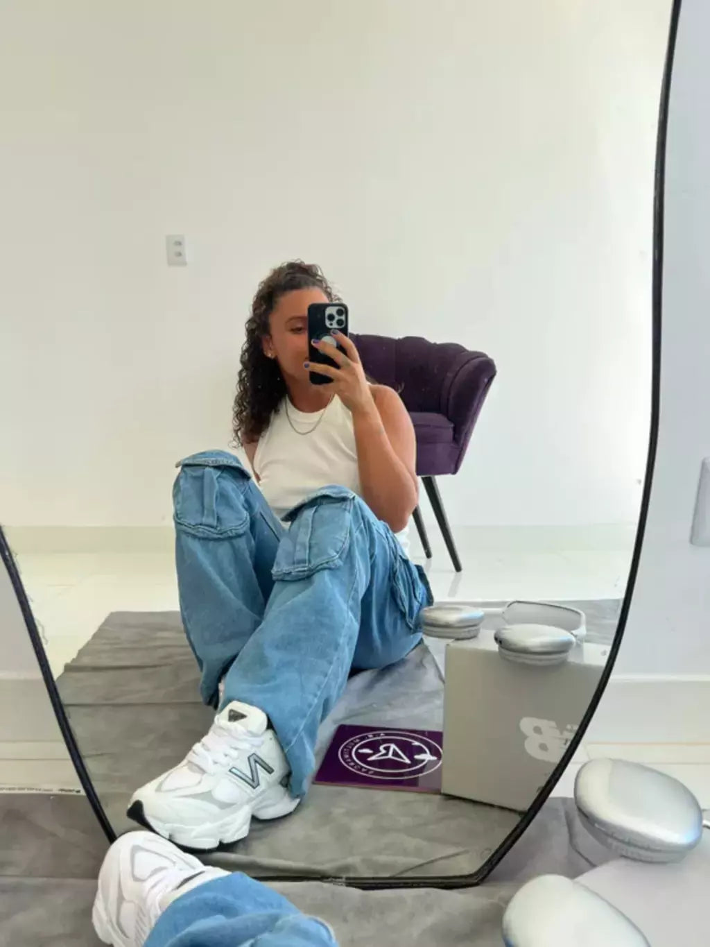 NB 9060 - Branco/Cinza