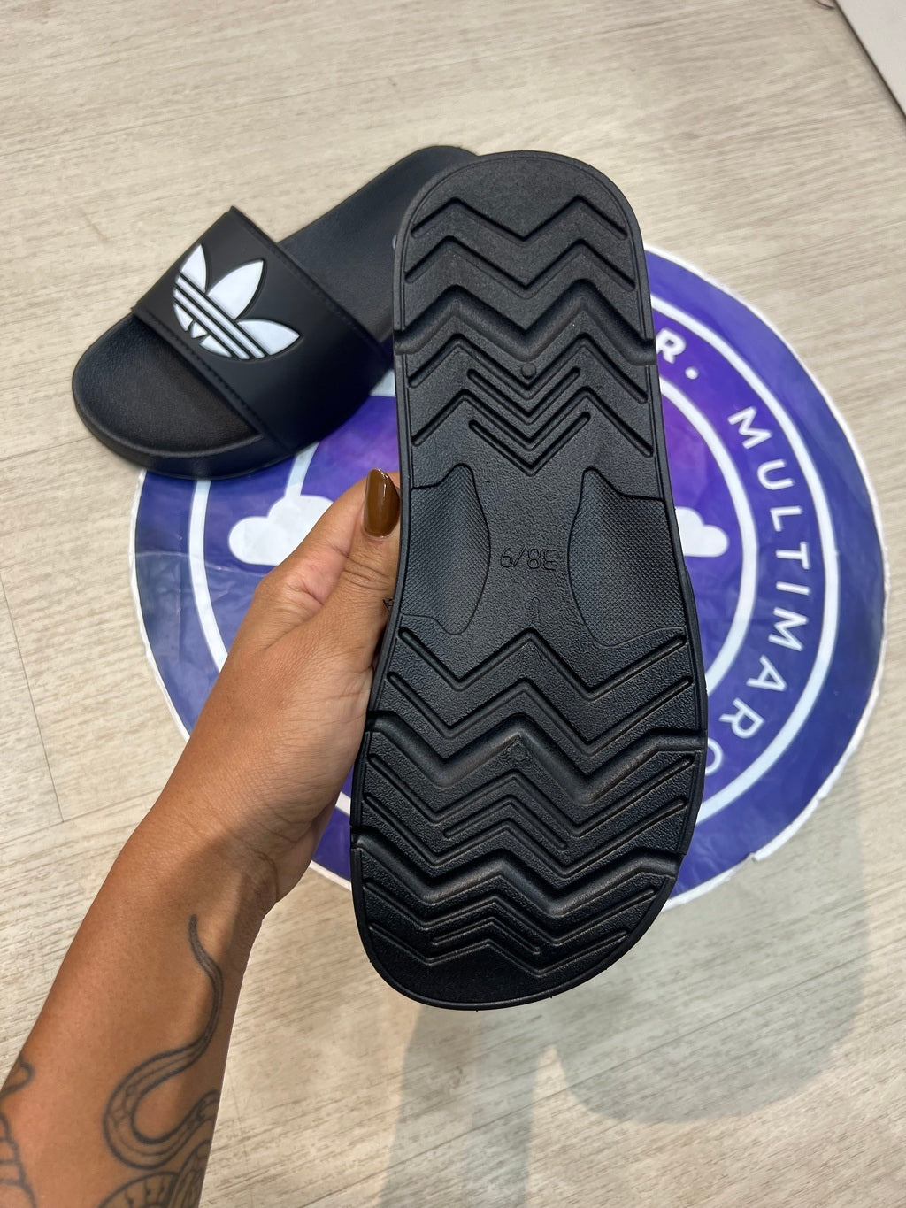 Sandália Slide Adidas