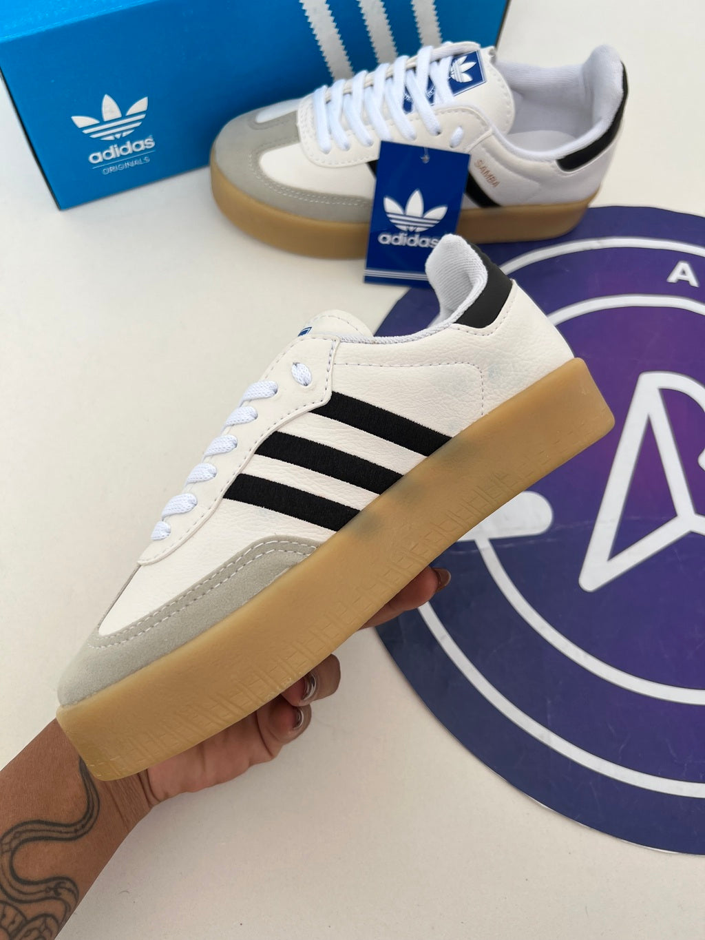 Sambae - Branco/Preto