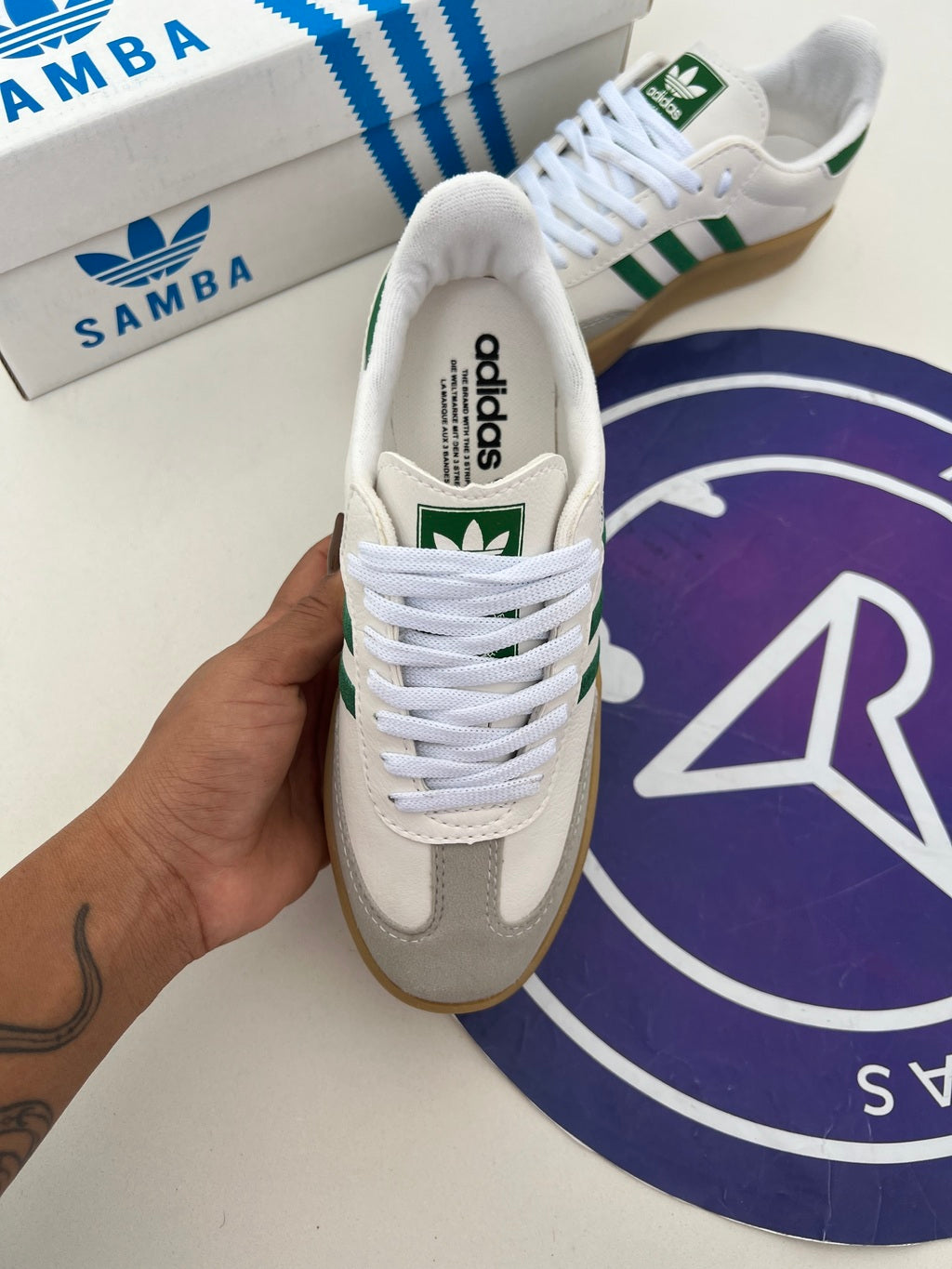 Sambae - Branco/Verde