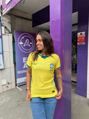 Baby Look Tailandesa 2026 Jogador - Amarela