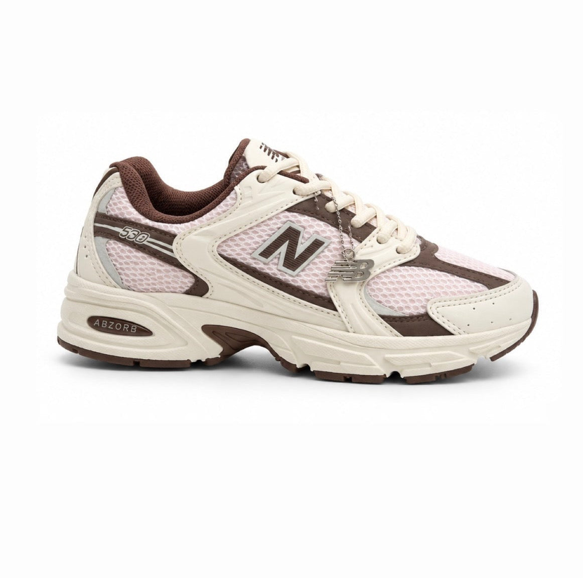 NB 530 Luxo - Bege/Café