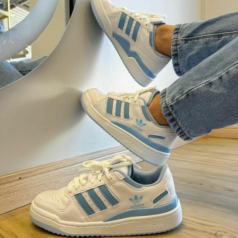 ADIDAS FORUM AZUL E BRANCO