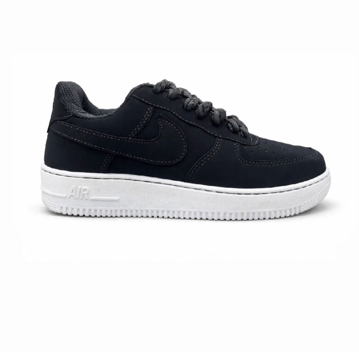 AF - Nobuck Preto/Branco