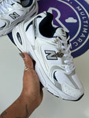 NB 530 Luxo - Branco/Azul Marinho