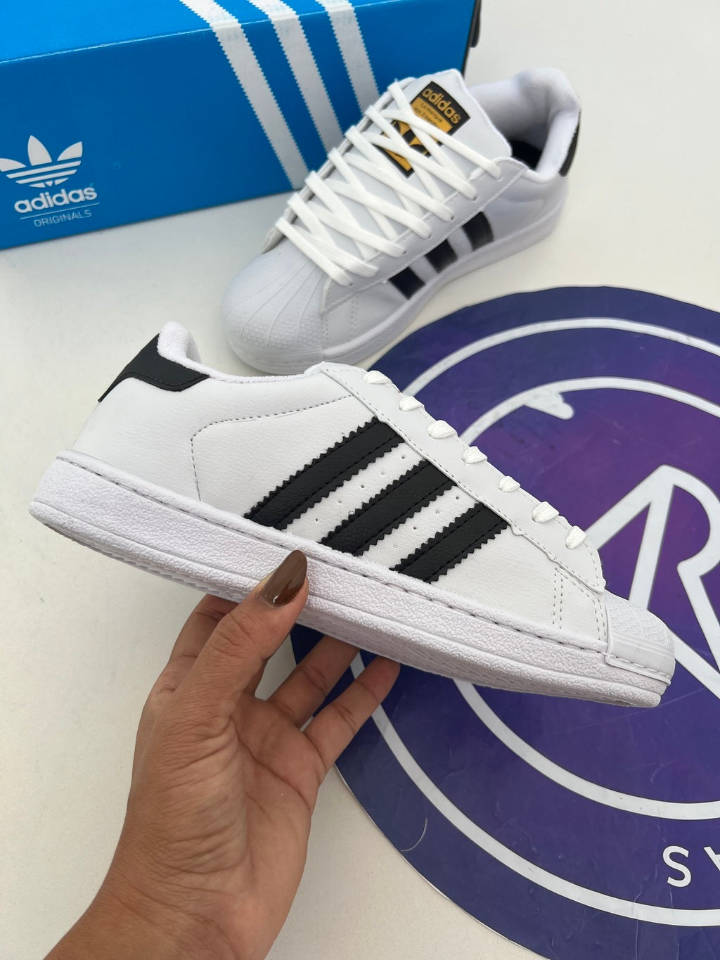 Superstar Premium - Branco/Preto