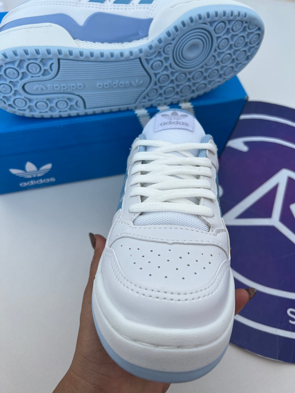 Forum Low - Branco/Azul