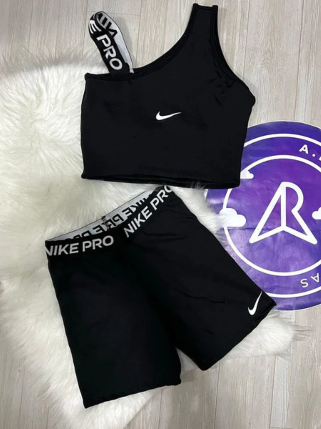 Conjunto NIke Pro Top Larguinho + Short