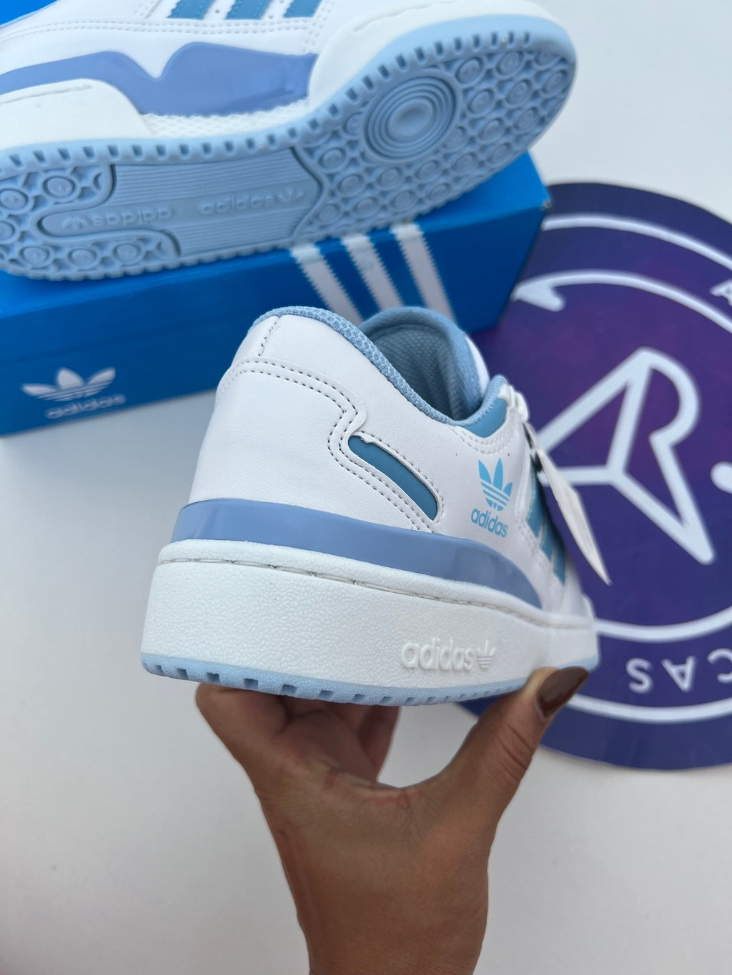Forum Low - Branco/Azul