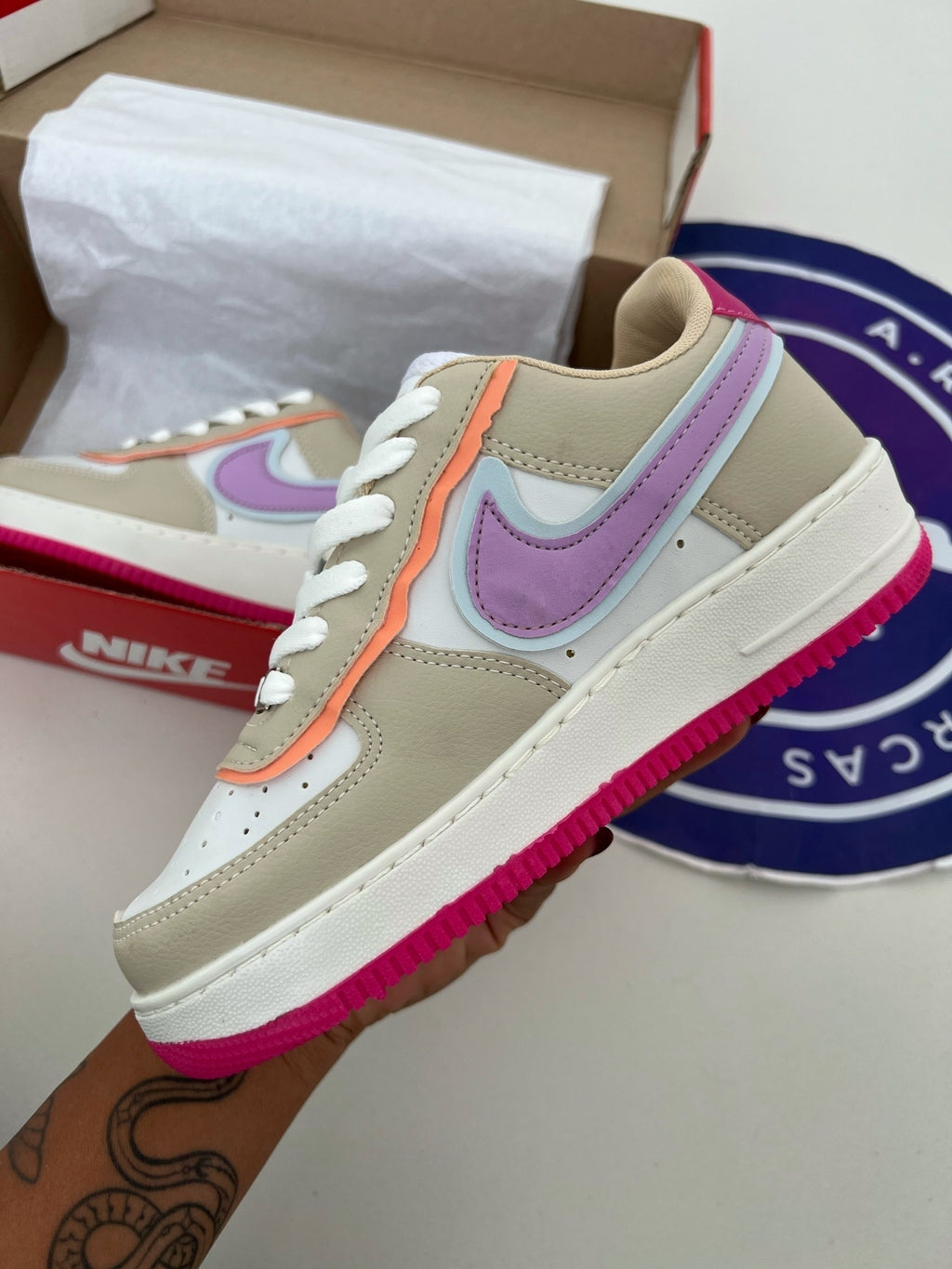 Shadow - Lilás/Bege