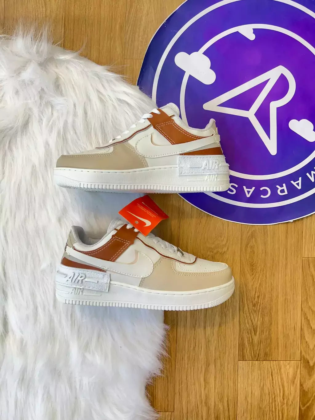 Shadow - Marrom/Bege