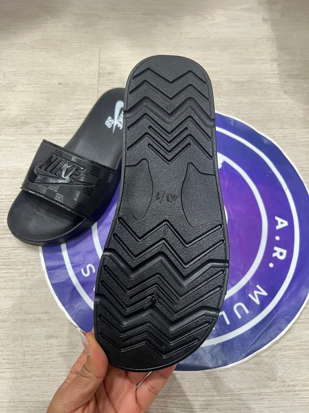 Sandália Slide Nike Just do it