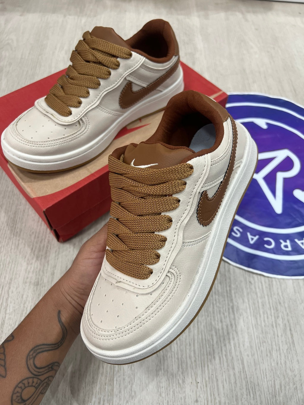 AF Básico - Shadow Bege/Marrom