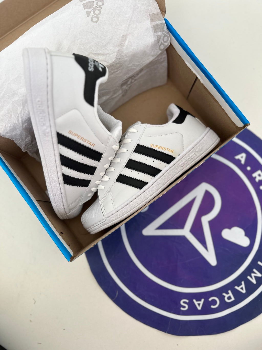 Superstar Premium - Branco/Preto