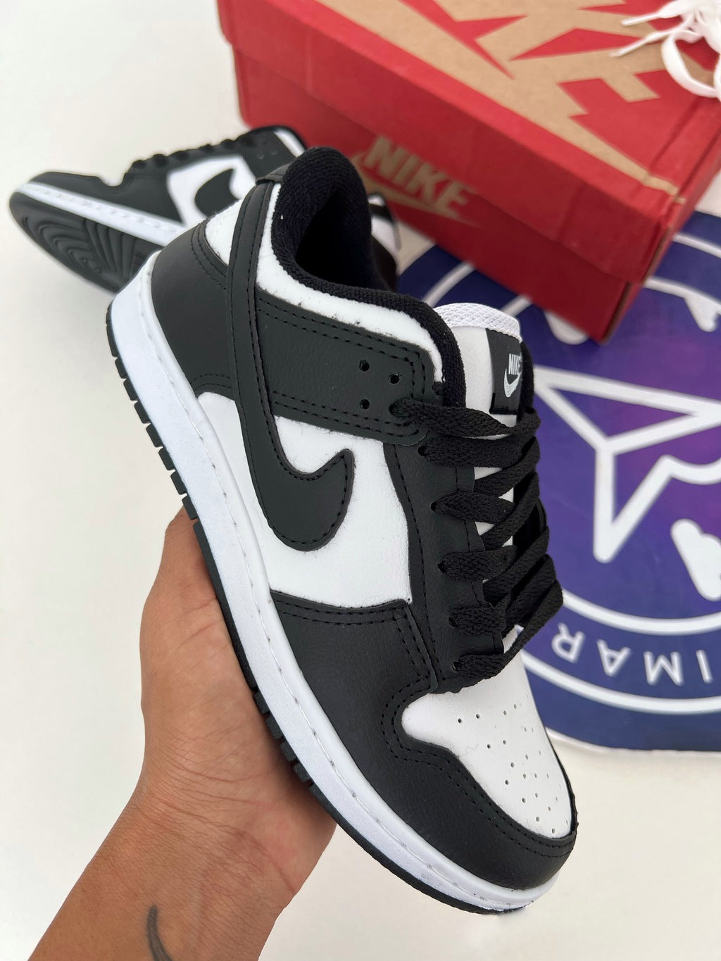 Low Básico - Branco/Preto