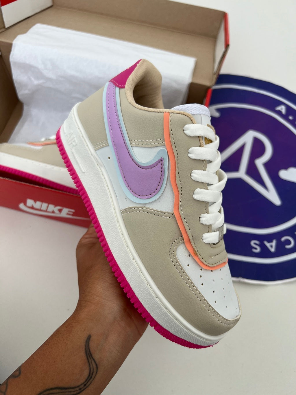 Shadow - Lilás/Bege