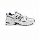NB 530 - Branco/Azul Marinho