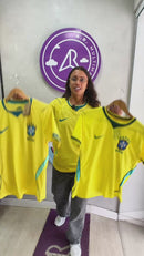 Camisa Unissex Jogador 2026 Tailandesa- Amarela