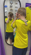 Camisa Infantil Menino Torcedor 2026 Nacional - Amarela